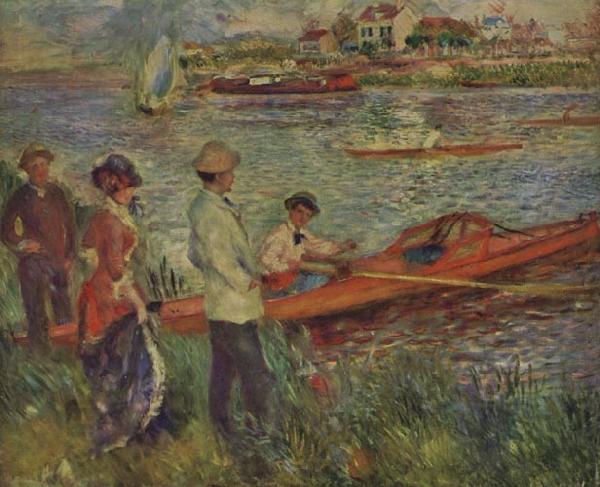 Pierre Renoir Boating Party at Chatou China oil painting art